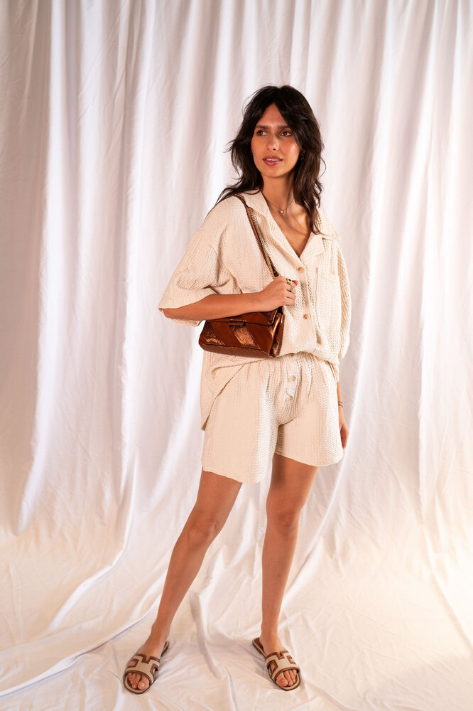 TIANA chemisier beige TIANA chemisier beige