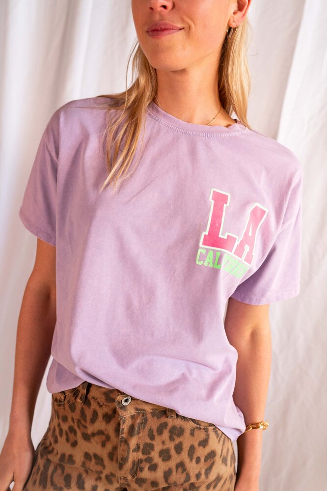 SCARLETT t-shirt lilas SCARLETT t-shirt lilas