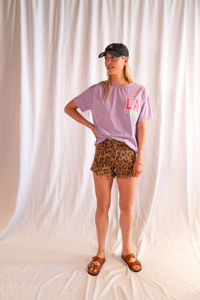 SCARLETT t-shirt lilas SCARLETT t-shirt lilas