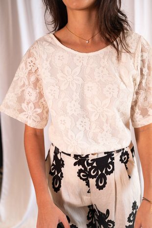 ILIANA blouse crème ILIANA blouse crème