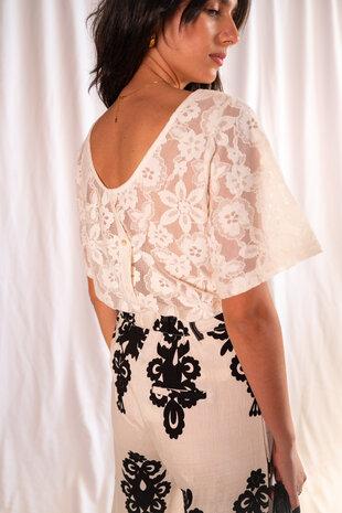 ILIANA blouse crème ILIANA blouse crème