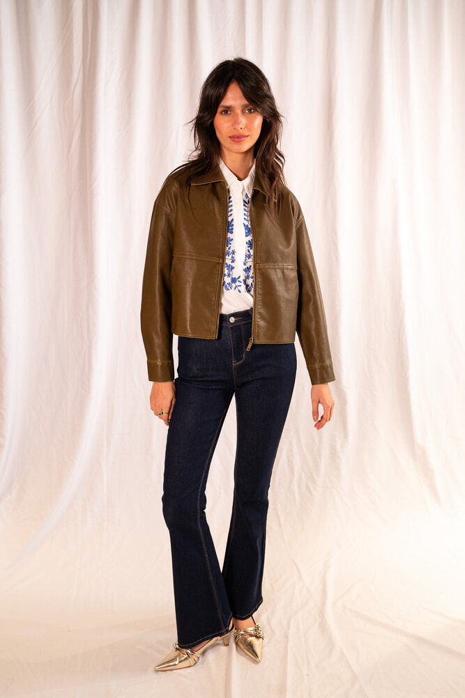 CAITLIN veste kaki CAITLIN veste kaki