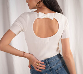 FIDUCIA t-shirt blanc