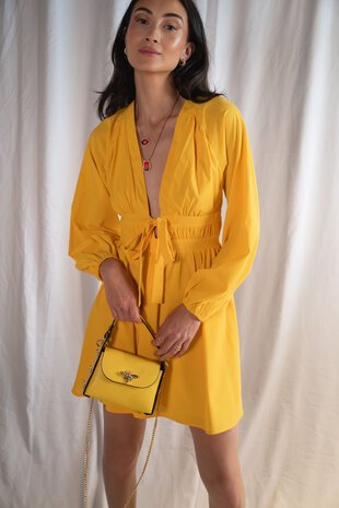 EDITA robe jaune