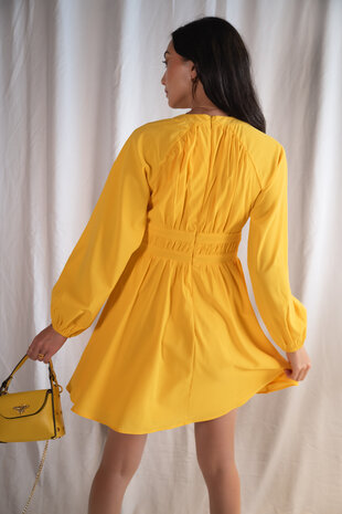 EDITA robe jaune