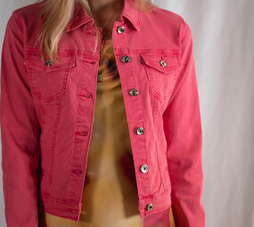 CENDRILLON veste fuchsia