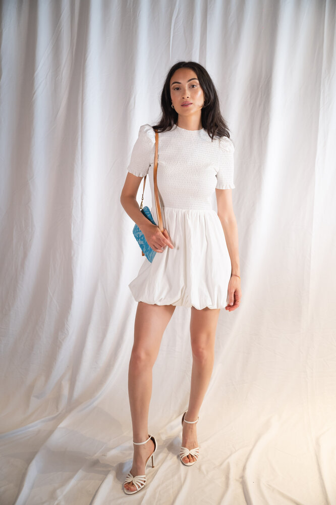 LOLLITA robe ballon blanche LOLLITA robe ballon blanche