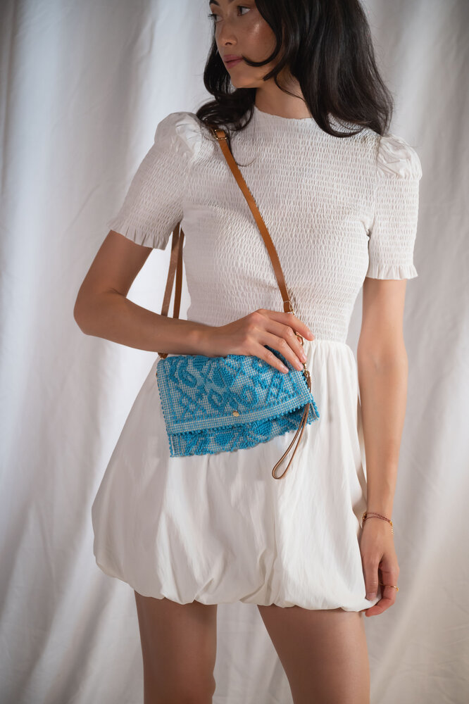 ALEXIA sac turquoise