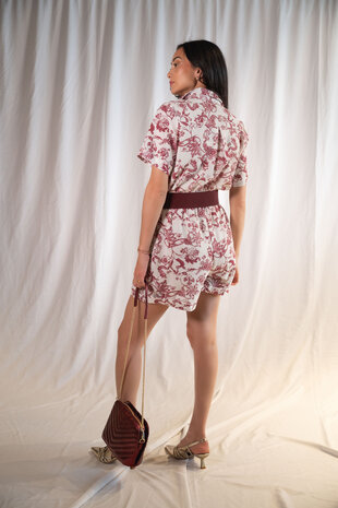 MYUNIA combishort bordeaux MYUNIA combishort bordeaux