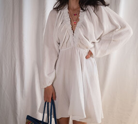kamillia robe blanche
