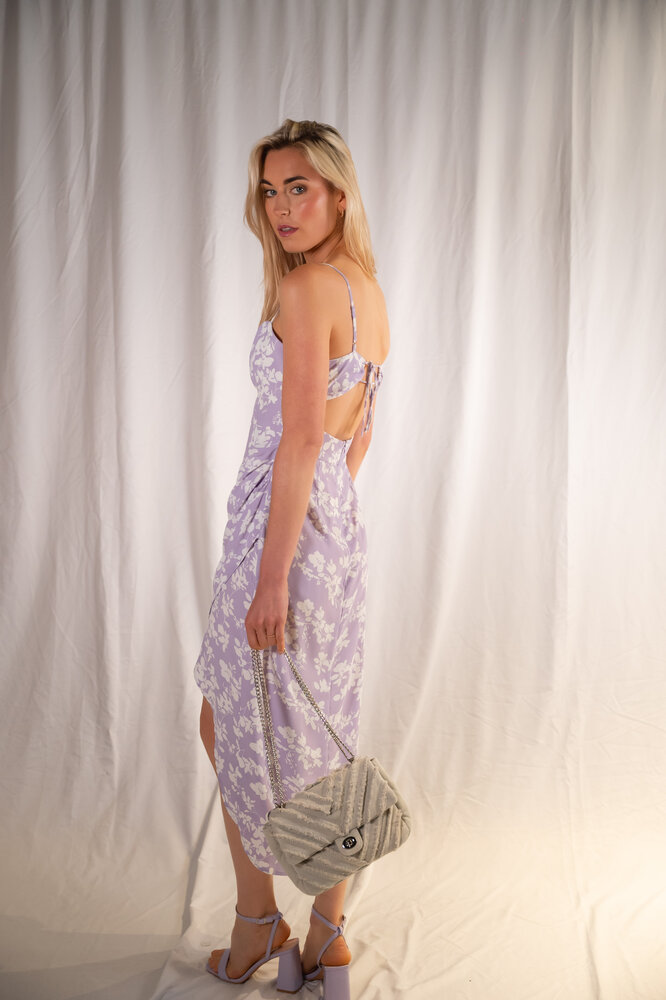 ALESHA robe lilas ALESHA robe lilas