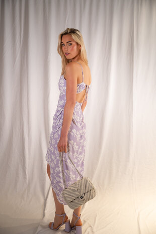 ALESHA robe lilas ALESHA robe lilas