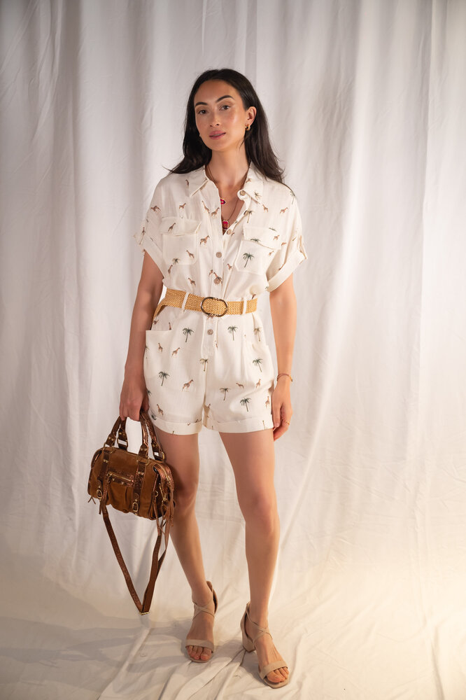 AZIZA combishort beige