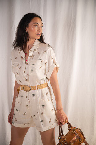 AZIZA combishort beige