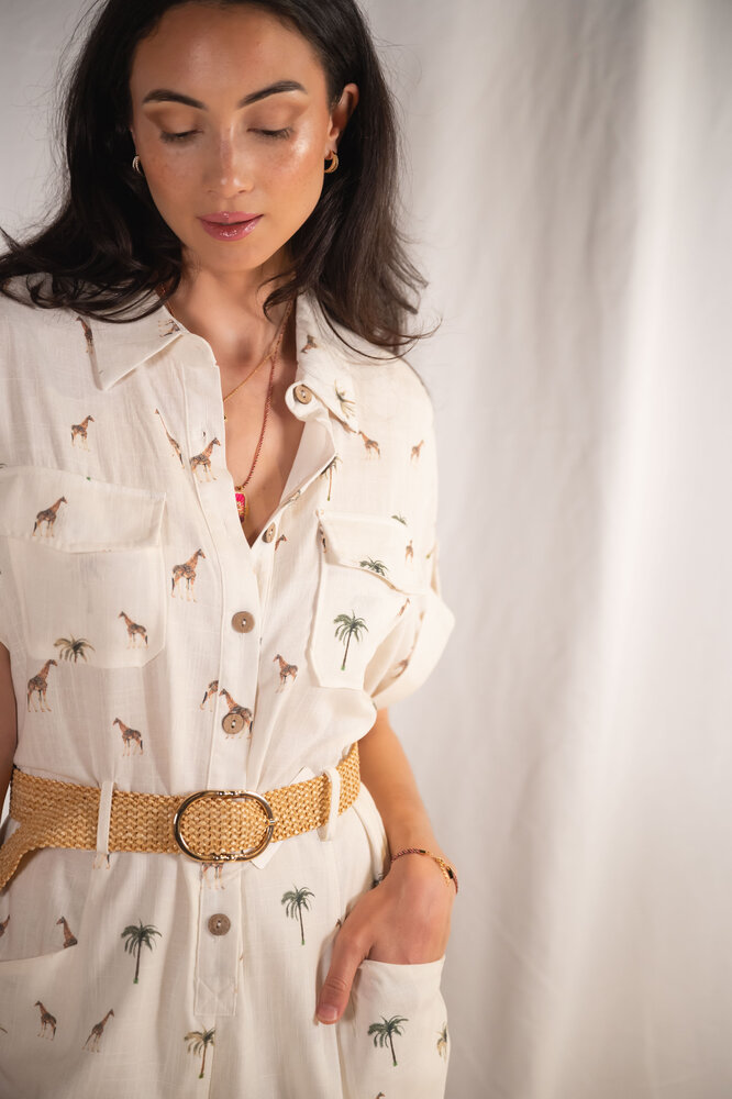 AZIZA combishort beige