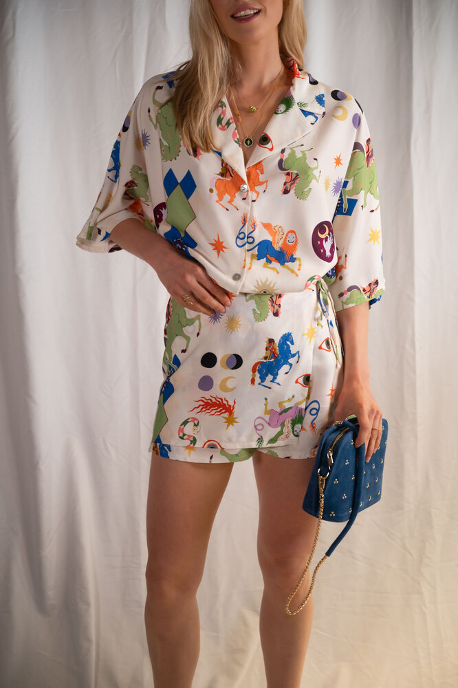 MAYAR jupe short écru MAYAR jupe short écru