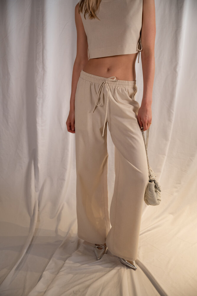 NETIE pantalon beige NETIE pantalon beige