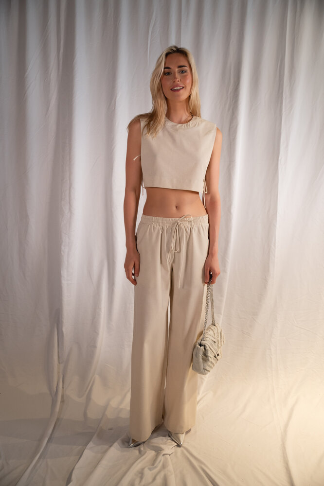 NETIE pantalon beige NETIE pantalon beige