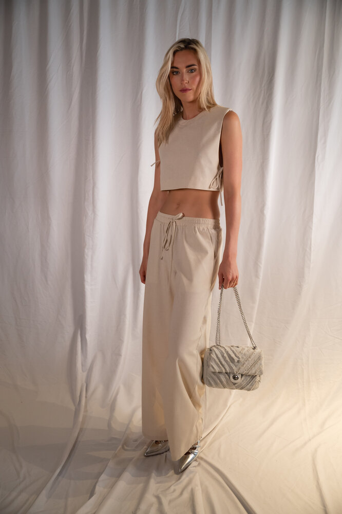 NETIE pantalon beige NETIE pantalon beige