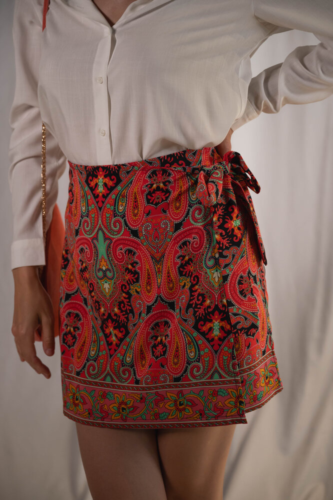 NIKA jupe rouge NIKA jupe rouge