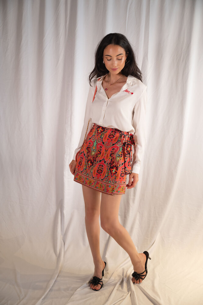 NIKA jupe rouge NIKA jupe rouge