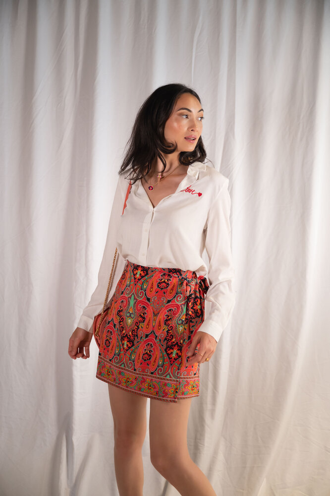 NIKA jupe rouge NIKA jupe rouge