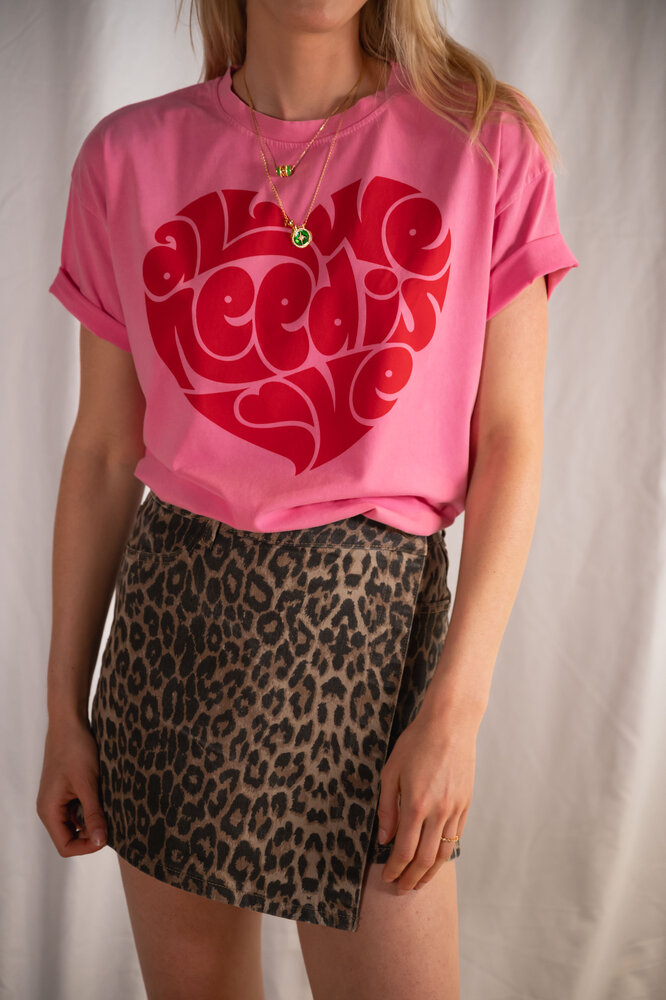 JADENE jupe short léopard JADENE jupe short léopard