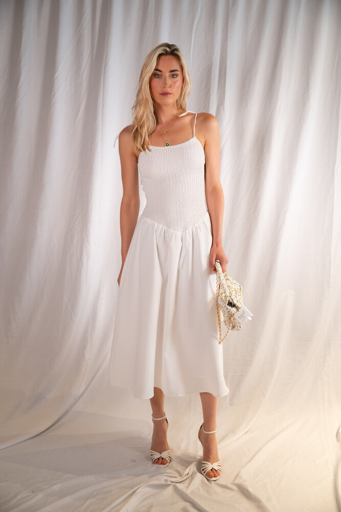 LAYA robe blanche LAYA robe blanche