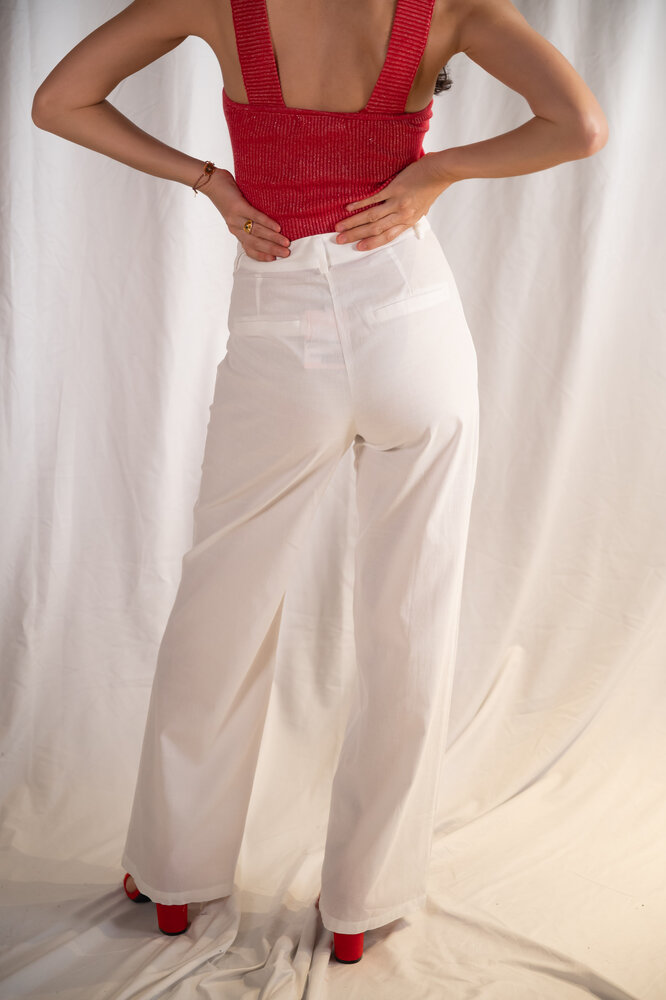 Pantalon blanc NILZA