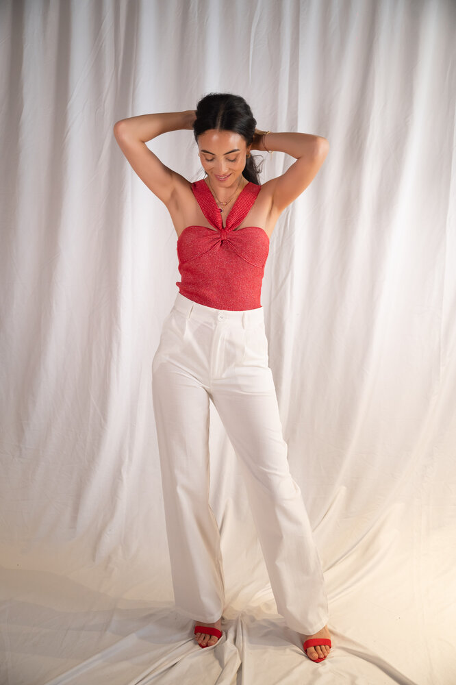 Pantalon blanc NILZA