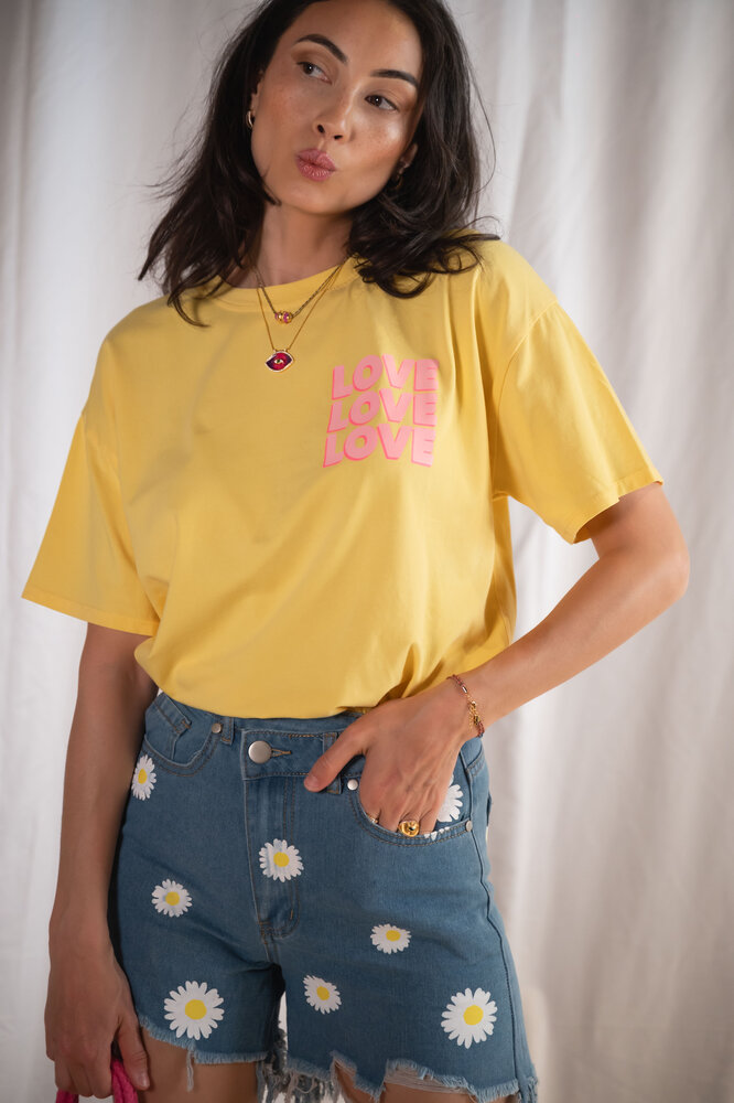 PENELOPE t-shirt jaune PENELOPE t-shirt jaune