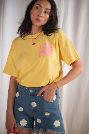 PENELOPE t-shirt jaune PENELOPE t-shirt jaune