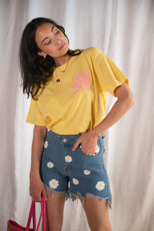 PENELOPE t-shirt jaune PENELOPE t-shirt jaune