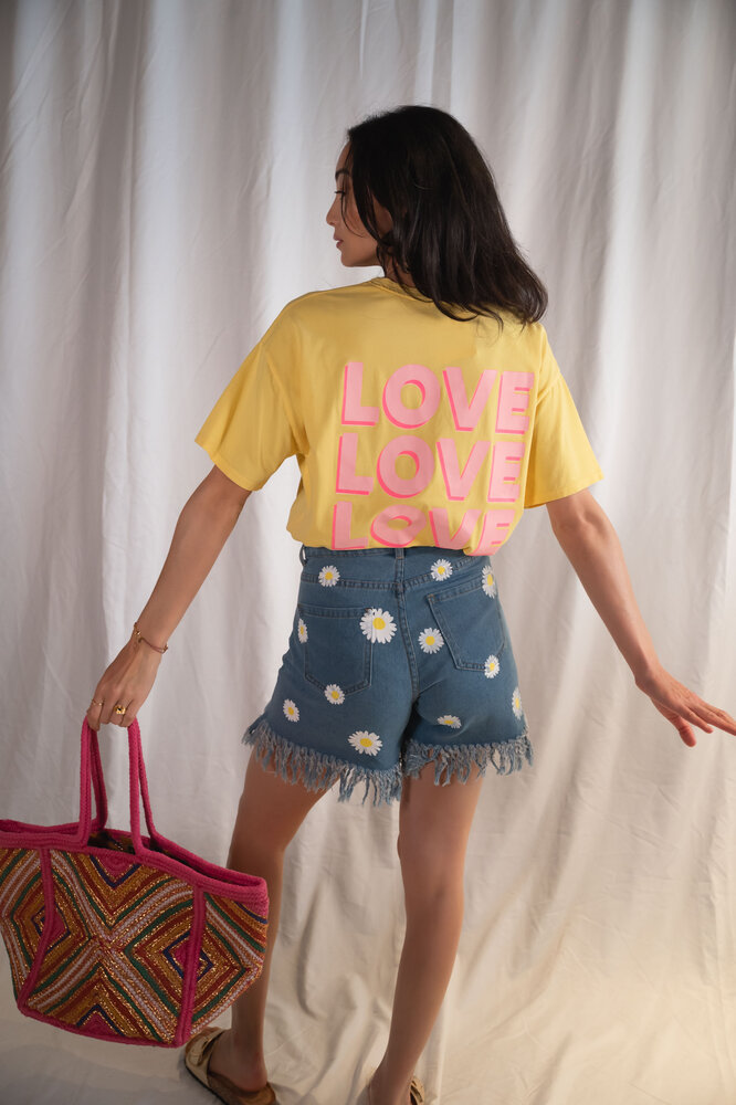 PENELOPE t-shirt jaune PENELOPE t-shirt jaune