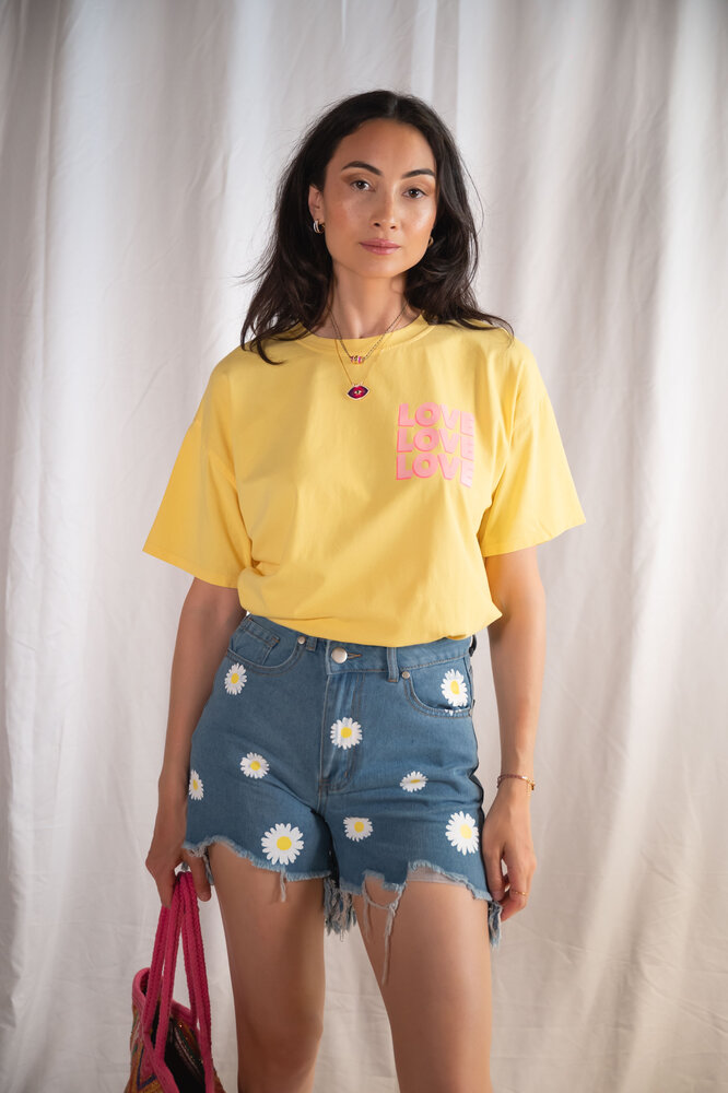 PENELOPE t-shirt jaune PENELOPE t-shirt jaune