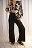 FADIA pantalon noir