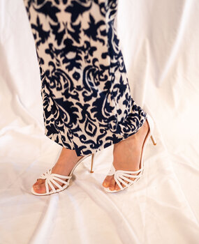 LORELAI  talons blancs