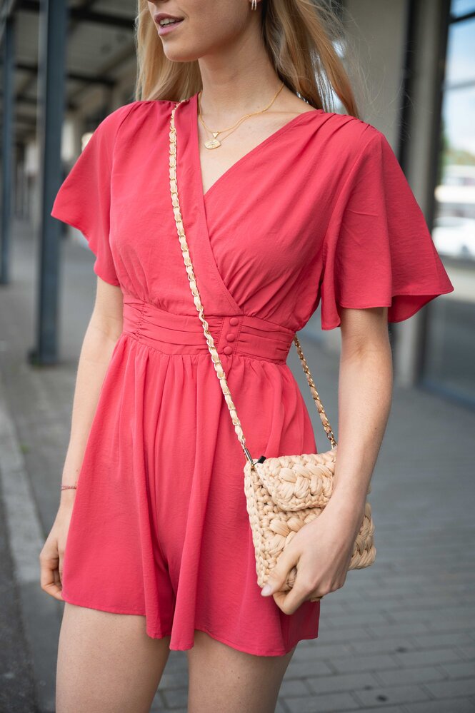 SADIYA combishort framboise SADIYA combishort framboise