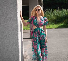 GALATEE robe verte