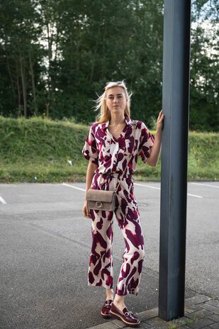 HADASSA chemisier bordeaux HADASSA chemisier bordeaux