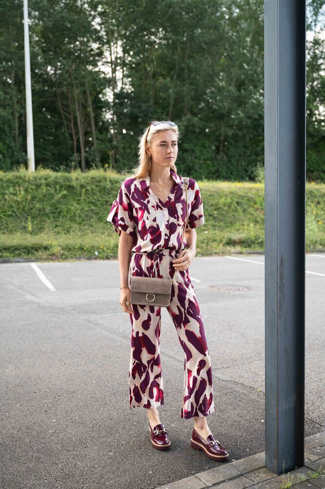 HADASSA chemisier bordeaux HADASSA chemisier bordeaux