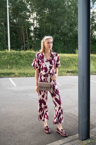 HADASSA chemisier bordeaux HADASSA chemisier bordeaux