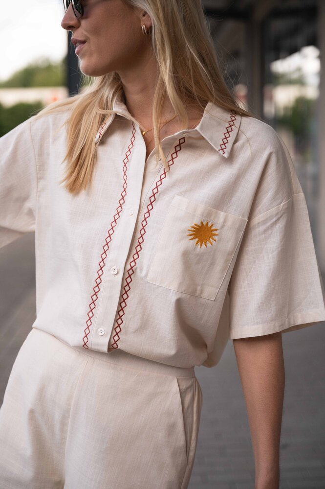 DANI chemisier écru