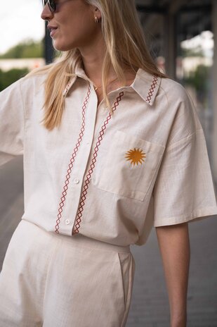 DANI chemisier écru