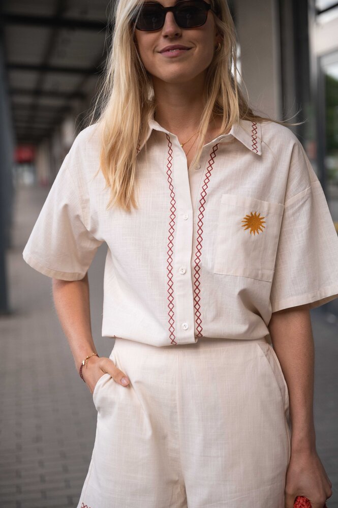 DANI chemisier écru