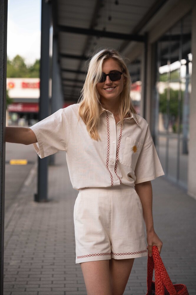 DANI chemisier écru