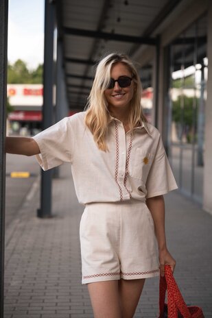 DANI chemisier écru