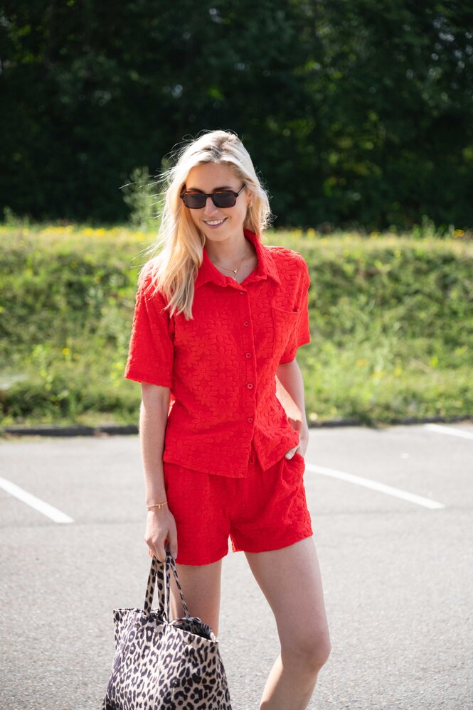 EVELINE short rouge EVELINE short rouge