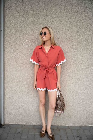 RUHI combishort terracotta