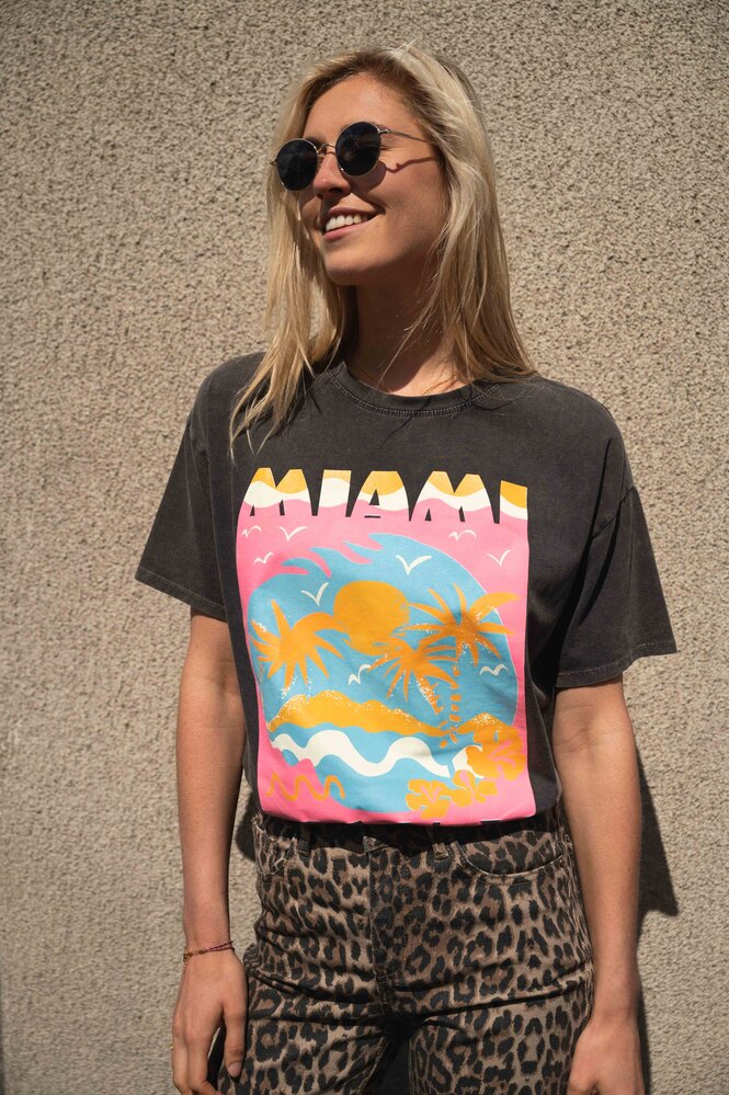 AMAL t-shirt noir AMAL t-shirt noir